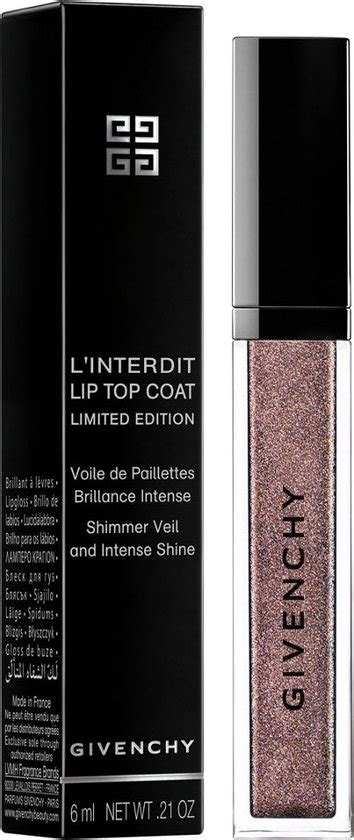 L'Interdit Lip Top Coat 